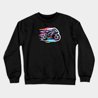 Supersport Motorbike Crewneck Sweatshirt